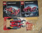 LEGO Technic 8272 Snowmobile & Sneeuwschuiver + Boekjes, Ophalen of Verzenden, Zo goed als nieuw, Complete set, Lego