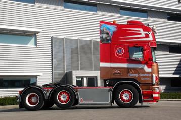 TEKNO  SCANIA TOPLINE 4 SERIE 6X2 MET STAS KIPPER CEUSTERS beschikbaar voor biedingen