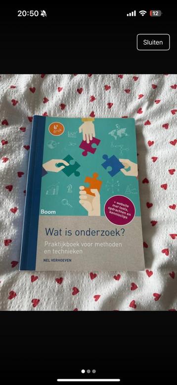 Nel Verhoeven - Wat is onderzoek? beschikbaar voor biedingen