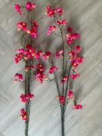 Mooie kunstbloemen nieuw roze oranje takken, Ophalen, Nieuw, Binnen
