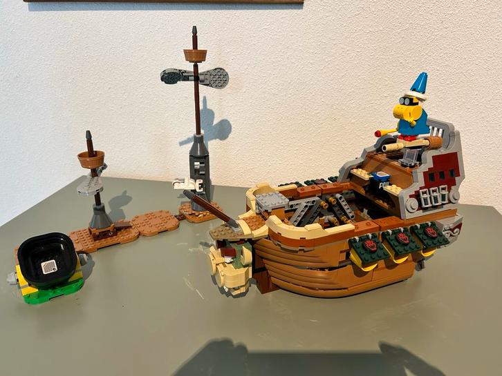 Lego Mario Bowsers Luchtschip 71391, Kinderen en Baby's, Speelgoed | Duplo en Lego, Zo goed als nieuw, Lego, Complete set, Ophalen of Verzenden