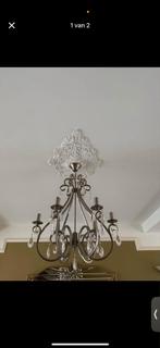 Collectione Kroonluchter | Nickel Satin | Ø65 x 90h, Ophalen, Zo goed als nieuw