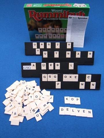 Woord rummikub nr. 404-14, Hobby en Vrije tijd, Gezelschapsspellen | Overige, Zo goed als nieuw, Ophalen