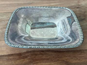 Art Deco Zilveren Fruitschaal / Bonbonschaal beschikbaar voor biedingen