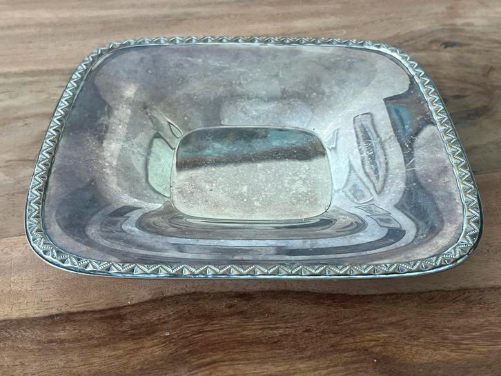 Art Deco Zilveren Fruitschaal / Bonbonschaal, Antiek en Kunst, Antiek | Schalen, Ophalen of Verzenden