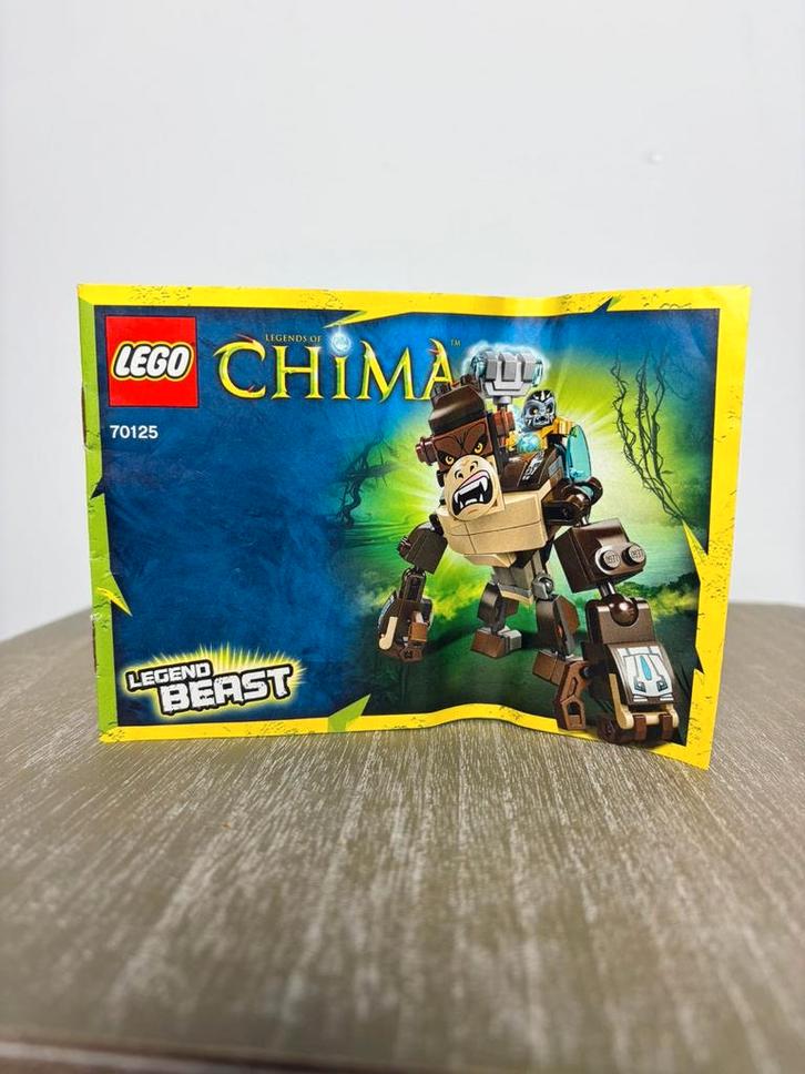 Lego Chima 70125 - Gorilla Legend Beast, Kinderen en Baby's, Speelgoed | Duplo en Lego, Gebruikt, Lego, Complete set, Ophalen of Verzenden