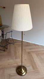 IKEA IKEA ÅRSTID  Staande lamp, messing/wit ‭, Huis en Inrichting, Lampen | Vloerlampen, Ophalen, Zo goed als nieuw, 150 tot 200 cm
