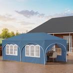 Erg Chique Stabiele Pop-Up Easy-Up Vouwtent 3x6m. Blauw, Tuin en Terras, Ophalen of Verzenden, Nieuw, Partytent, Opvouwbaar