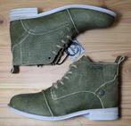 YELLOW CAB - leren enkelboots Tacky green - maat 39, Nieuw, Groen, Lage of Enkellaarzen, Yellow Cab