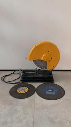 DeWalt D28730 afkortzaag  met 2 metaal + 1 steenzaagen, Ophalen of Verzenden, Zo goed als nieuw