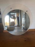 Ronde spiegel op houten cirkel, Ophalen, Gebruikt, Rond, Minder dan 100 cm