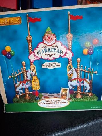 Lemax carnival Entryway uit jaar 2006. Compleet! beschikbaar voor biedingen