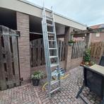 3 delige ladder, Doe-het-zelf en Verbouw, Ladders en Trappen, Ophalen, Zo goed als nieuw, 4 meter of meer
