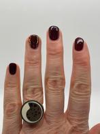 B130 Prachtige zilveren ring Finland maat 17, Ophalen of Verzenden, X, Dame, Zilver