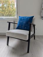 Ekenaset fauteuil, kilanda lichtbeige, Huis en Inrichting, Fauteuils, Ophalen, Zo goed als nieuw, 75 tot 100 cm, 50 tot 75 cm