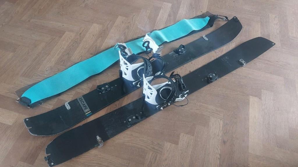 Splitboard set - Nidecker Escape Split 154, Ophalen, Gebruikt, Board