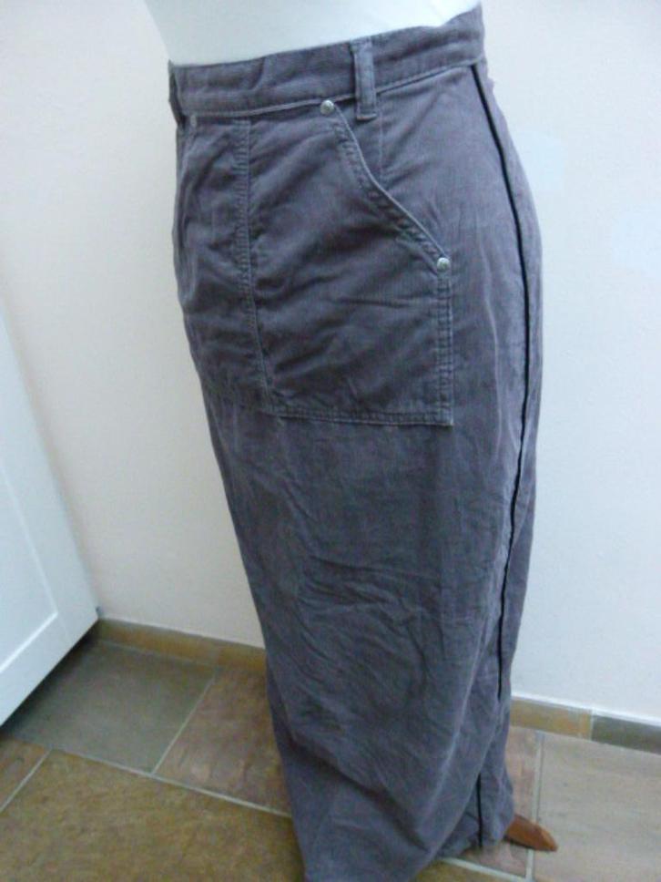 Grijs lang taille rok Sutherland vintage NAOMI 34 XS, Kleding | Dames, Rokken, Zo goed als nieuw, Maat 34 (XS) of kleiner, Grijs
