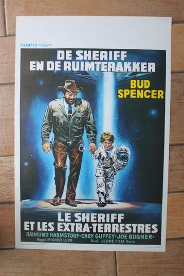 filmaffiche Bud Spencer De sheriff ruimterakker filmposter beschikbaar voor biedingen