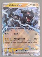 Zekrom 034/086, Ophalen of Verzenden, Zo goed als nieuw, Losse kaart, Foil