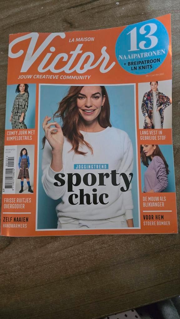 Victor Magazine - Naaipatronen, Hobby en Vrije tijd, Kledingpatronen, Zo goed als nieuw, Overige typen, Vrouw, Overige merken