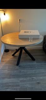 Ronde 4-persoons eettafel, Huis en Inrichting, Tafels | Eettafels, Ophalen of Verzenden, Zo goed als nieuw, Rond, 50 tot 100 cm
