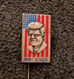 Vintage John F. Kennedy speldje, Ophalen of Verzenden, Gebruikt, Overige onderwerpen, Speldje of Pin