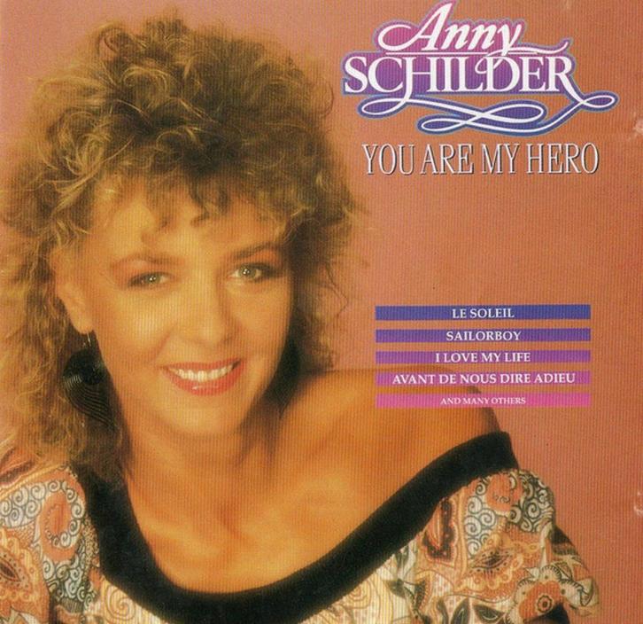 C.D. Neder-Pop (1989) : Anny Schilder - You Are My Hero, Cd's en Dvd's, Cd's | Verzamelalbums, Gebruikt, Pop, Ophalen of Verzenden