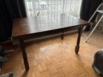 Uitschuifbare eikenhouten eetkamertafel, Huis en Inrichting, Tafels | Eettafels, Ophalen, Zo goed als nieuw, Rechthoekig, 200 cm of meer