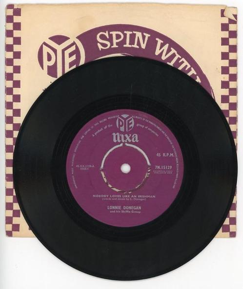 Single van Lonnie Donegan & his Skiffle Group uit 1958, Cd's en Dvd's, Vinyl Singles, Gebruikt, Pop, Ophalen of Verzenden