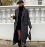 Zara wollen jas - Maat S - Zeer goede staat, Ophalen of Verzenden, Zo goed als nieuw, Maat 36 (S), Grijs