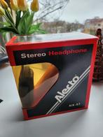 Vintage Alecto koptelefoon, Ophalen of Verzenden, Gebruikt, Op oor (supra aural), Overige merken