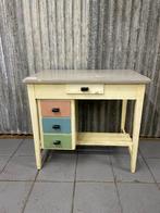 vintage desk by piet zwart bruynzeel 1970s, Huis en Inrichting, Ophalen, Gebruikt, Aalsmeer, Redesign vintage