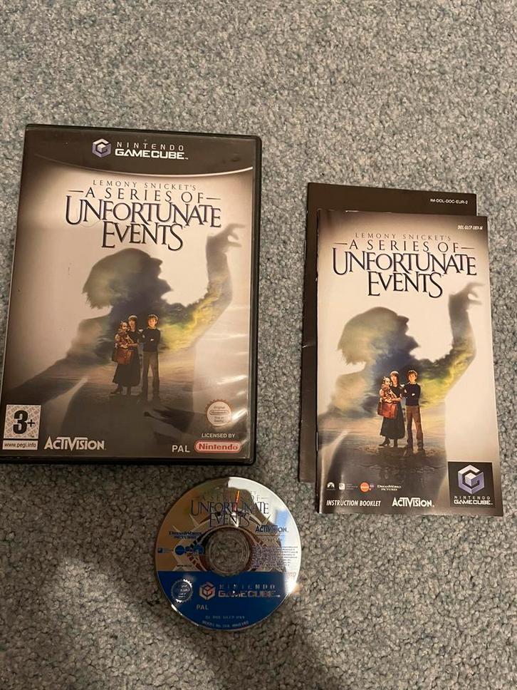 Lemony Snicket's A Series Of Unfortunate Events met garantie, Spelcomputers en Games, Games | Nintendo GameCube, Zo goed als nieuw