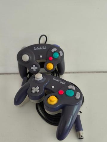 Nintendo Gamecube Controllers Indigo Clear (2) beschikbaar voor biedingen