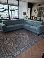 Montel hoekbank Turquoise 250 x 260, Huis en Inrichting, Banken | Bankstellen, Ophalen, Zo goed als nieuw, 150 cm of meer, Vierpersoons of meer