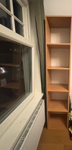 Houten kast met planken, Huis en Inrichting, Kasten | Boekenkasten, Ophalen, Zo goed als nieuw, 25 tot 50 cm, Minder dan 100 cm