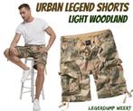Urban Legend Shorts - Light woodland, Ophalen of Verzenden, Zo goed als nieuw, Zwart, Brandit