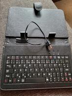 Tablet of ipad houder met toetsenbord, Ophalen of Verzenden, Gebruikt