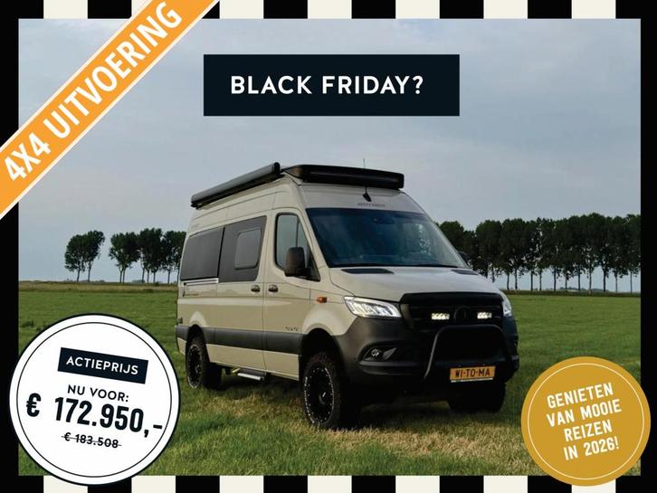 HYMER Grand Canyon S 600 4x4 4Matic WITOMA SPECIAL ROOFRACK, Caravans en Kamperen, Campers, Bedrijf, tot en met 4, Buscamper of Camperbus