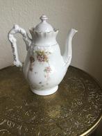 Koffiepot vintage, bloemmotief, porselein, Ophalen, Gebruikt, Overige typen, Overige stijlen