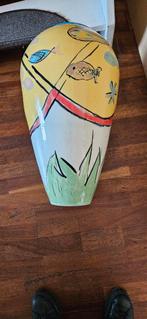 Mooie Basalt Vaas - Uniek Keramiek, Antiek en Kunst, Ophalen of Verzenden