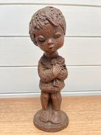 Geert Kunen Beeldje Kindje met Bloemen, Ophalen of Verzenden