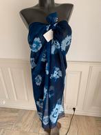 Unimar pareo doek 1 maat, Verzenden, Nieuw, Blauw, Overige typen