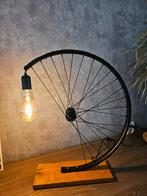 Fietswiel Lamp - Uniek Design, 50 tot 75 cm, Ophalen of Verzenden, Zo goed als nieuw, Metaal