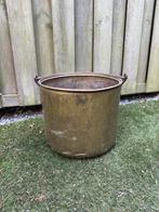 Koperen bak/emmer te koop, Ophalen, Overige materialen, Gebruikt, Minder dan 60 cm