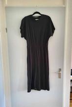 Zwarte katoenen jurk met elastische taille, H&M maat M, Maat 38/40 (M), H&M, Zwart, Ophalen of Verzenden