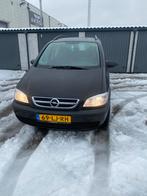 Opel Zafira 2.2 16V 2003 7 persoons airco, Auto's, Opel, Voorwielaandrijving, 4 cilinders, 7 stoelen, Zwart