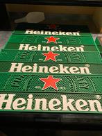 Heineken biermatten 4 stuks, Ophalen of Verzenden, Zo goed als nieuw