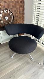 Antraciet draaibare fauteuil van Topform, Huis en Inrichting, Fauteuils, Modern design, Gebruikt, 75 tot 100 cm, Ophalen of Verzenden