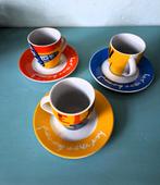 Collectors item Herman Brood 3 Kop en Schotels, Ophalen, Zo goed als nieuw, Porselein, Kop en/of schotel